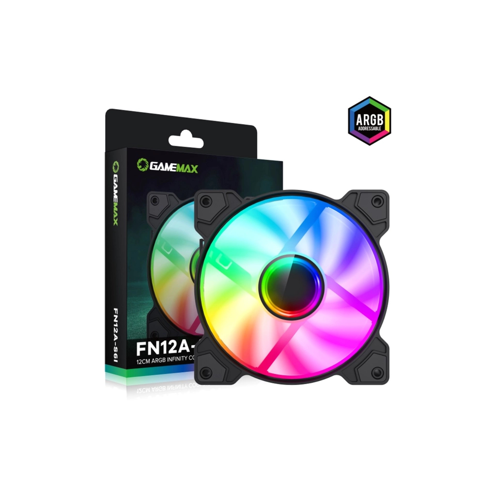 Кулер до корпусу Gamemax FN12A-S6I - фото 7 Кулер до корпусу Gamemax FN12A-S6I - фото 7