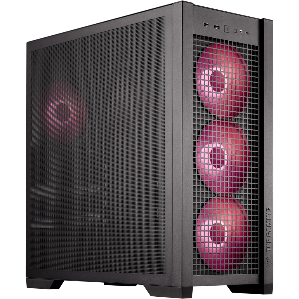 Корпус ASUS TUF Gaming GT302 ARGB Black (90DC00I0-B19000) - фото 1