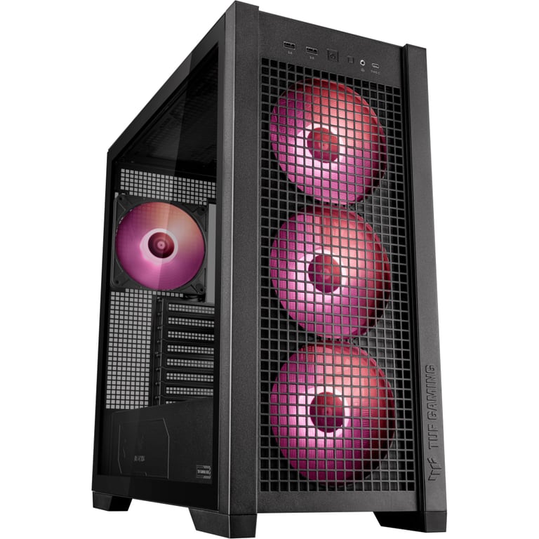 Корпус ASUS TUF Gaming GT302 ARGB Black (90DC00I0-B19000) - фото 2