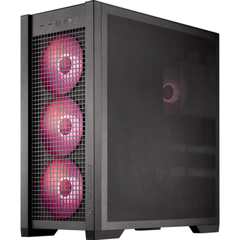 Корпус ASUS TUF Gaming GT302 ARGB Black (90DC00I0-B19000) - фото 6