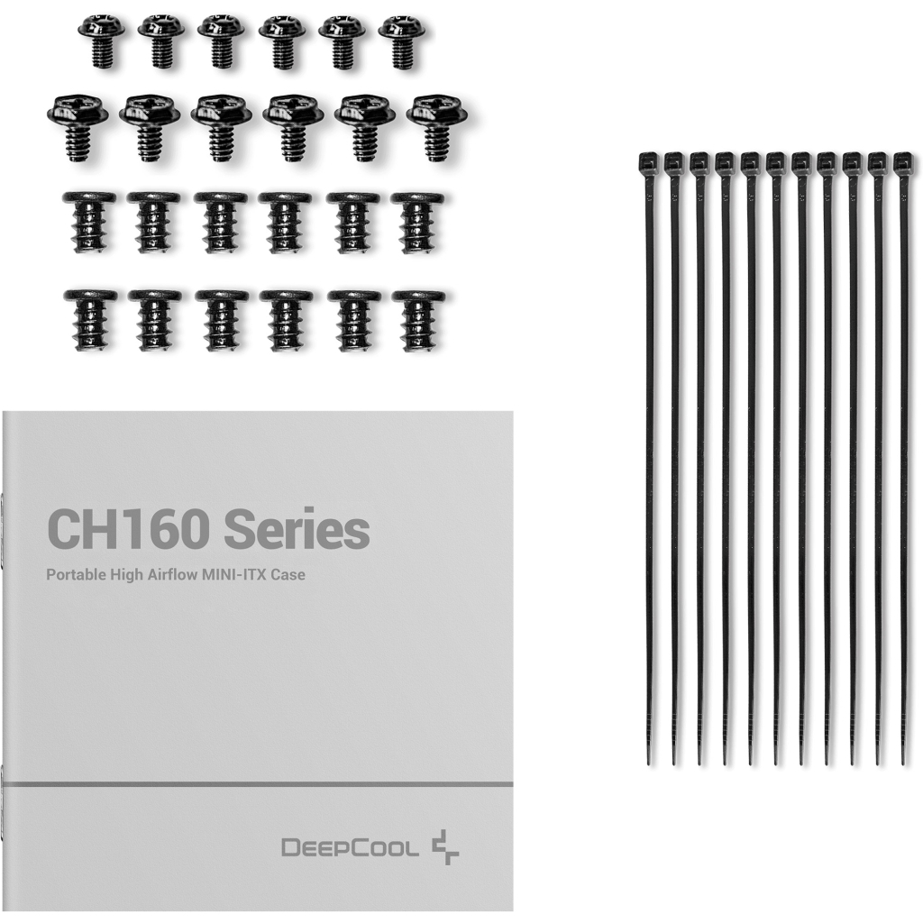 Корпус Deepcool CH160 Black (R-CH160-BKNGI0-G-1) - фото 12 Корпус Deepcool CH160 Black (R-CH160-BKNGI0-G-1) - фото 12