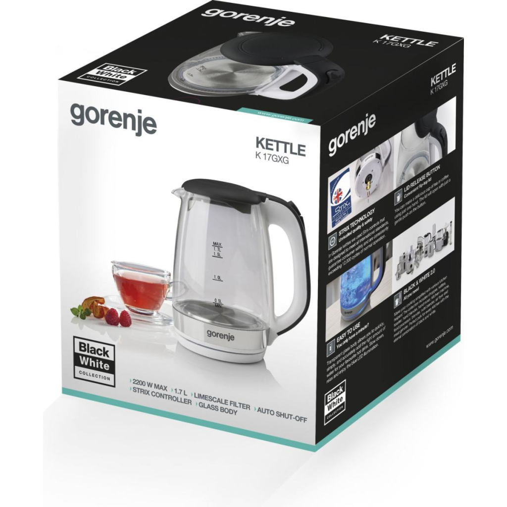Електрочайник Gorenje K17GXG - фото 10 Електрочайник Gorenje K17GXG - фото 10