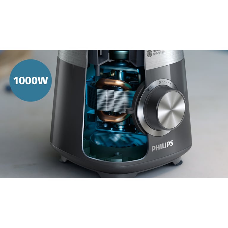 Блендер Philips стаціонарний Series 5000, 1000Вт, чаша-2000мл, сірий (HR3020/20) - фото 5
