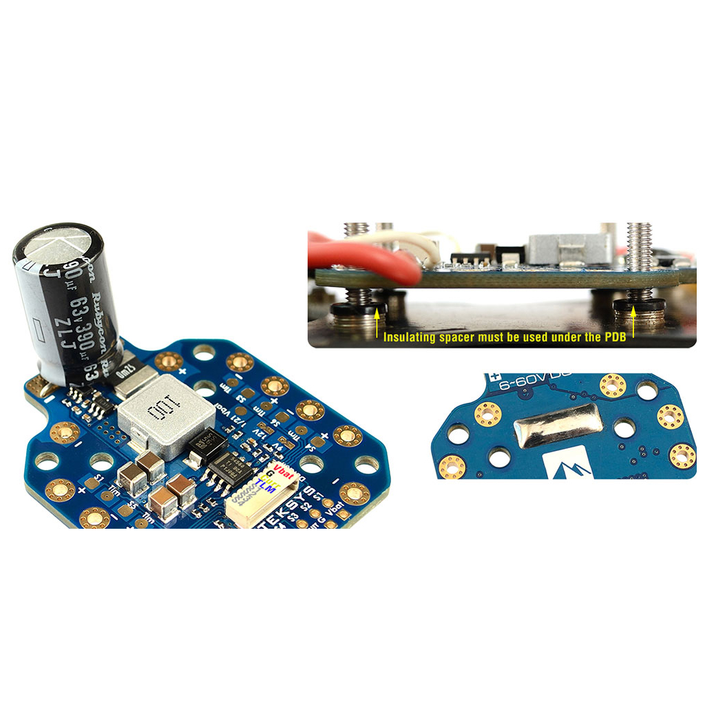 Плата розподілу живлення (PDB) MATEK PDB HEX (PDB-HEX) - фото 4 Плата розподілу живлення (PDB) MATEK PDB HEX (PDB-HEX) - фото 4