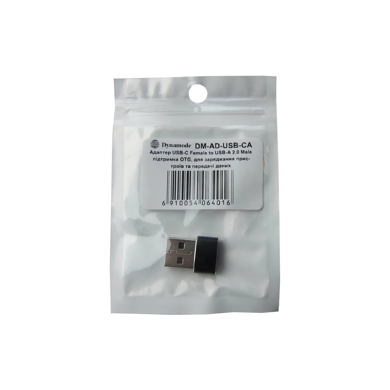 Перехідник USB-C Female to USB-A Male OTG Dynamode (DM-AD-USB-CA) - фото 10