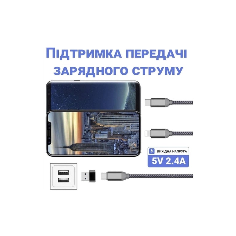 Перехідник USB-C Female to USB-A Male OTG Dynamode (DM-AD-USB-CA) - фото 4
