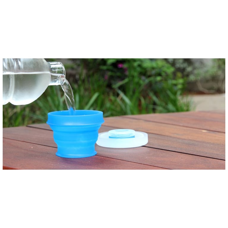 Чашка туристична Humangear GoCup Small blue (022.0102) - фото 7
