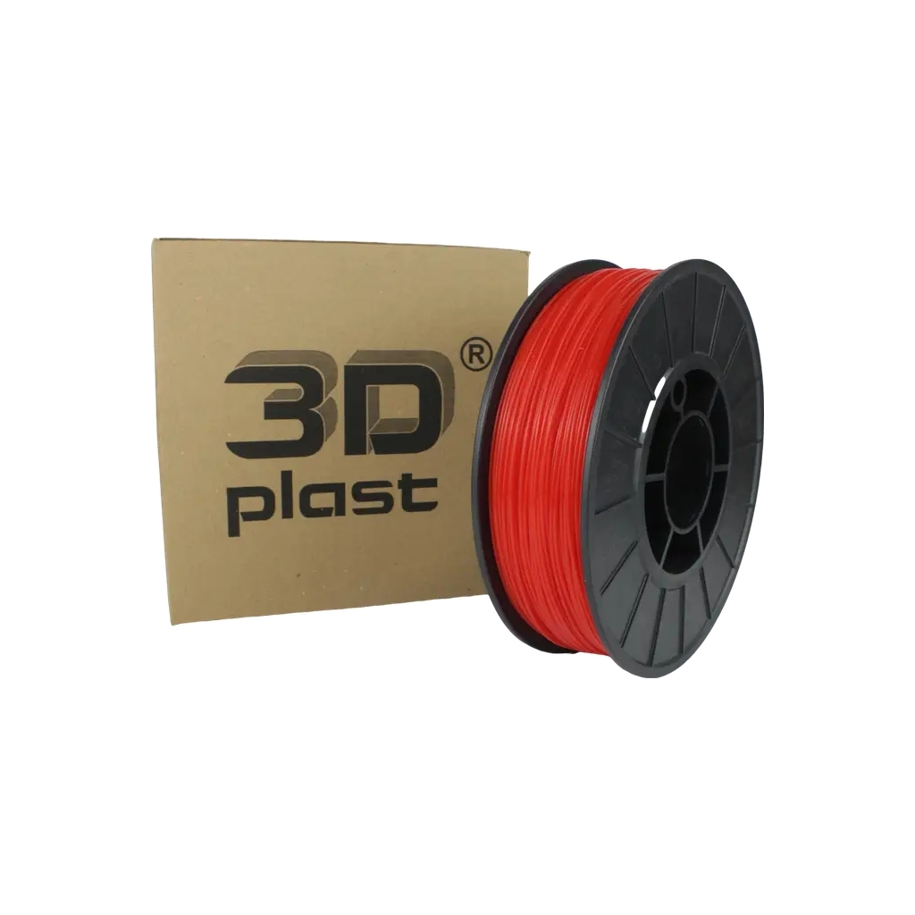 Пластик для 3D-принтера 3Dplast PLA 1.75мм, 0.85кг, red (3DPLA17508RD) - фото 2 Пластик для 3D-принтера 3Dplast PLA 1.75мм, 0.85кг, red (3DPLA17508RD) - фото 2
