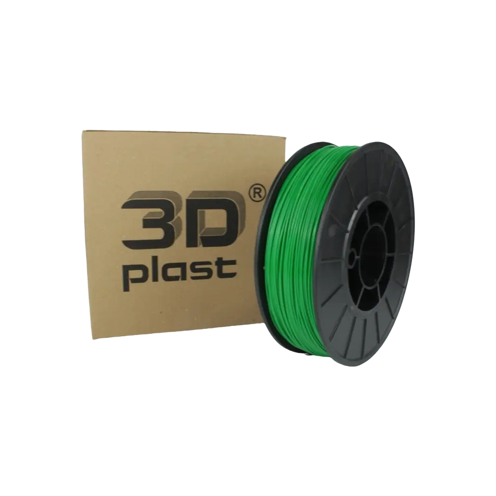 Пластик для 3D-принтера 3Dplast PLA 1.75мм, 0.85кг, green (3DPLA17508GR) - фото 1 Пластик для 3D-принтера 3Dplast PLA 1.75мм, 0.85кг, green (3DPLA17508GR) - фото 1