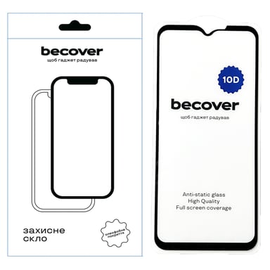 Скло захисне BeCover Samsung Galaxy Xcover7 10D Black (711363) - фото 1