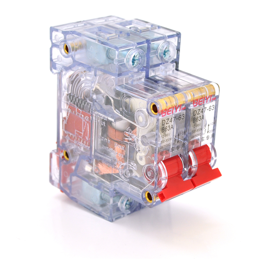 Автоматичний вимикач BEIYI YT-DZ47-63-2P-63A-TC - фото 1 Автоматичний вимикач BEIYI YT-DZ47-63-2P-63A-TC - фото 1