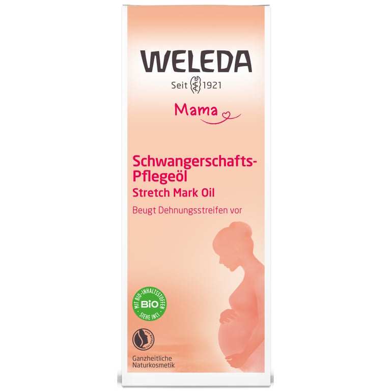 Косметика для мам Weleda Олія для профілактики розтяжок 100 мл (4001638500777) - фото 2