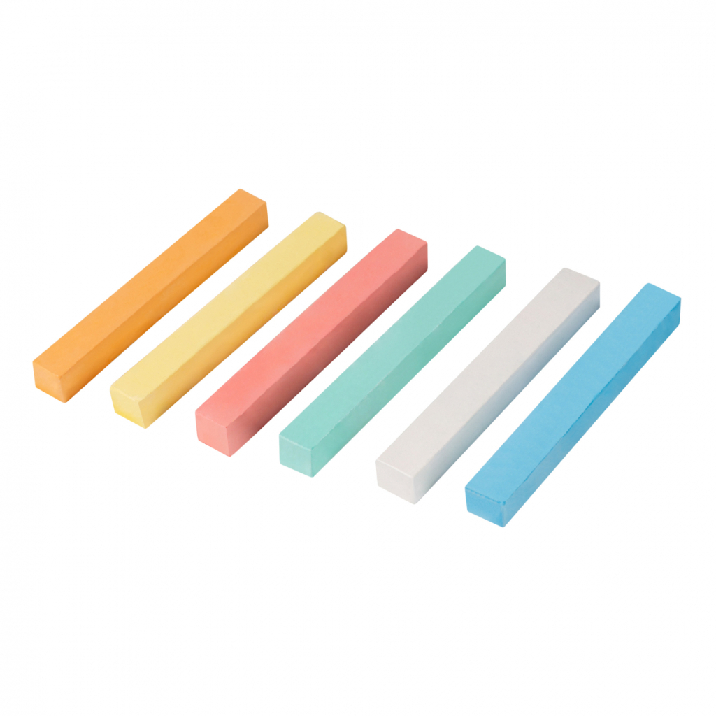 Крейда Yes кольорова квадратна 12 шт 6 кол Minions (400391) - фото 2 Крейда Yes кольорова квадратна 12 шт 6 кол Minions (400391) - фото 2