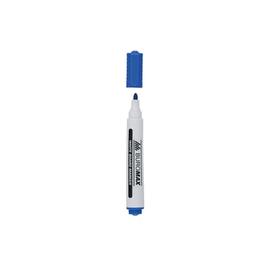 Маркер Buromax для магнітних дошок, синій, 2-4 мм, спиртова основа (BM.8800-02) - фото 1