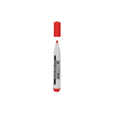 Маркер Buromax для магнітних дошок, червоний, 2-4 мм, спиртова основа (BM.8800-05) - фото 1