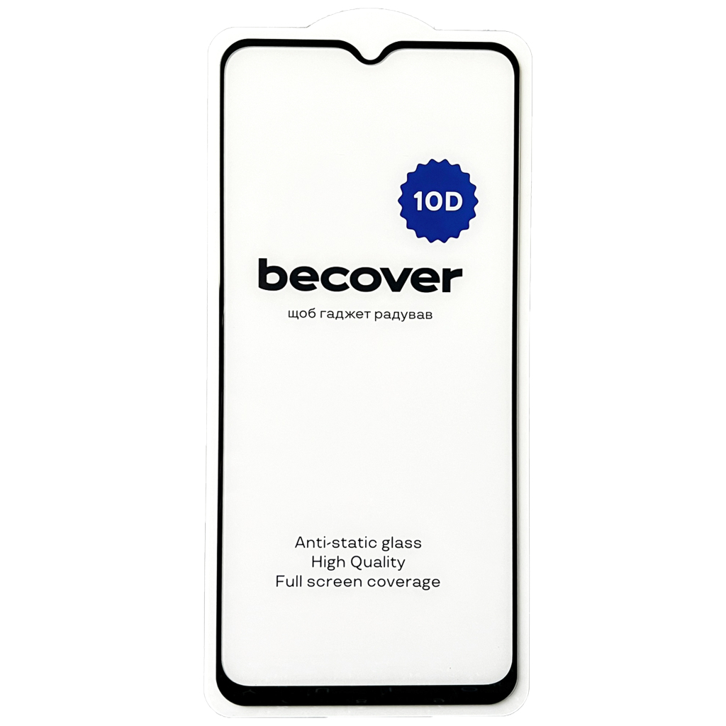 Скло захисне BeCover Samsung Galaxy A14 4G SM-A145/A14 5G SM-A146 10D Black (711518) - фото 3 Скло захисне BeCover Samsung Galaxy A14 4G SM-A145/A14 5G SM-A146 10D Black (711518) - фото 3
