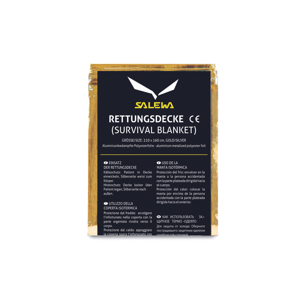 Термоковдра Salewa Rescue Blanket 2380 0999 UNI (013.003.0602) Термоковдра Salewa Rescue Blanket 2380 0999 UNI (013.003.0602)