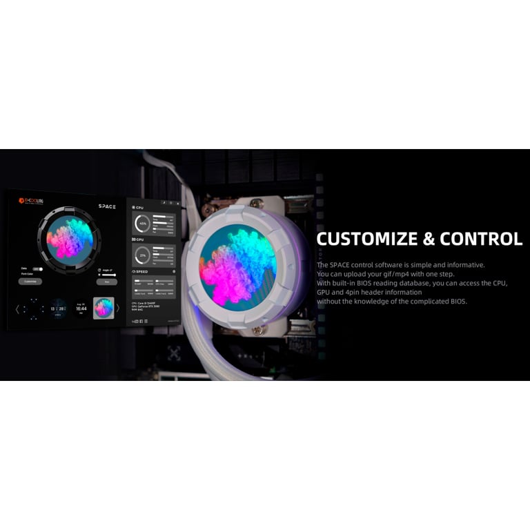 Система рідинного охолодження ID-Cooling SL360 XE White - фото 11