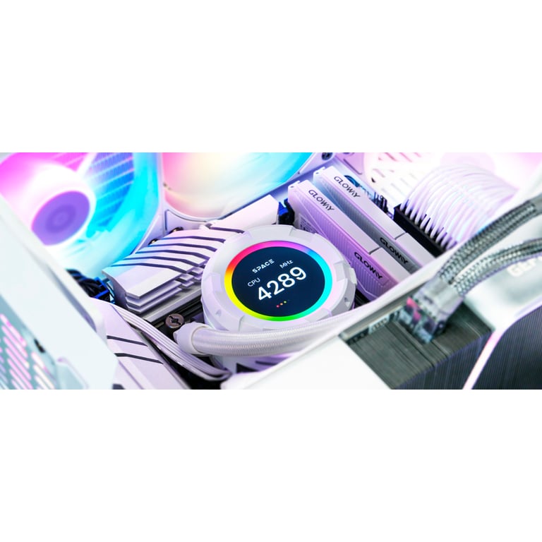 Система рідинного охолодження ID-Cooling SL360 XE White - фото 12