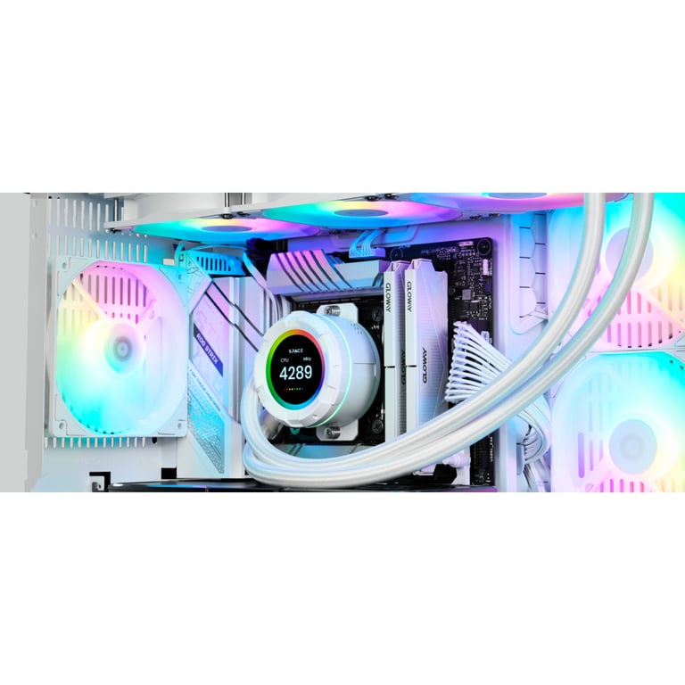 Система рідинного охолодження ID-Cooling SL360 XE White - фото 4