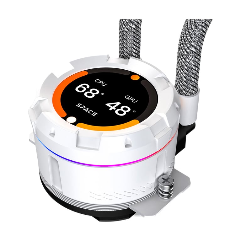Система рідинного охолодження ID-Cooling SL360 XE White - фото 7