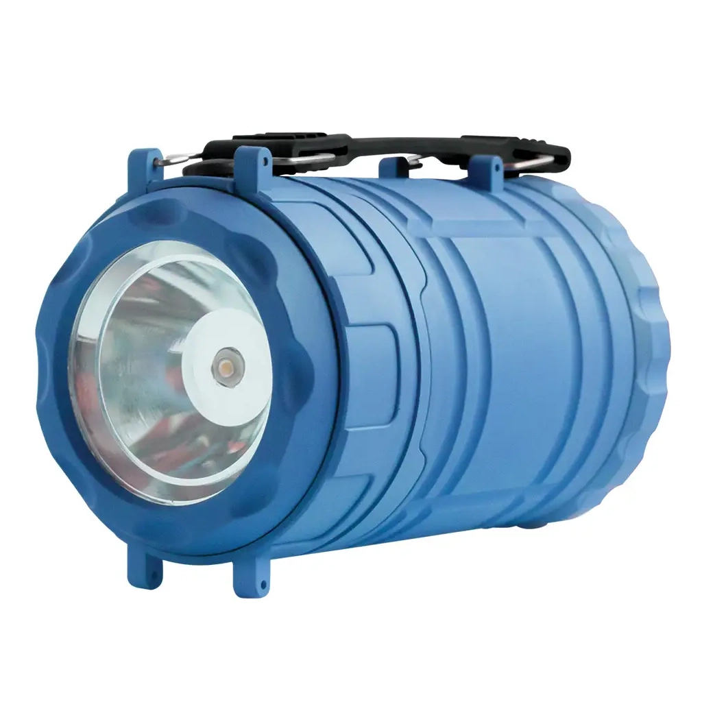 Ліхтар Quantum Nice blue 1WLED + 3WCOB 3xAА (QM-FL3041) - фото 2 Ліхтар Quantum Nice blue 1WLED + 3WCOB 3xAА (QM-FL3041) - фото 2