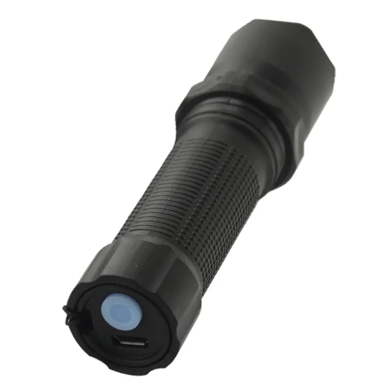 Ліхтар Quantum Minik black 3W LED з USB (QM-FL1040) - фото 3
