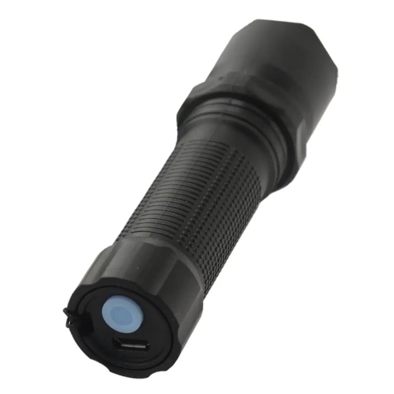 Ліхтар Quantum Minik black 3W LED з USB (QM-FL1043) - фото 2