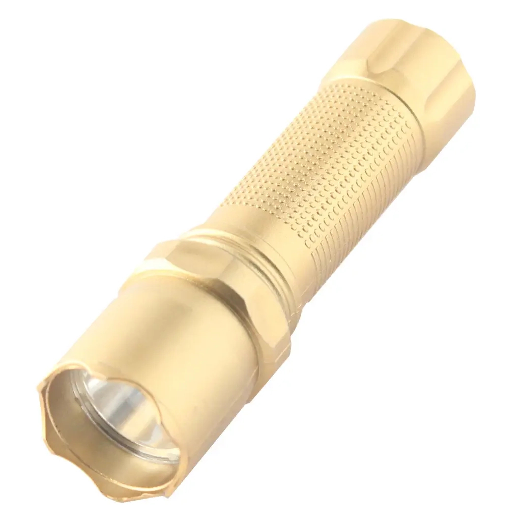 Ліхтар Quantum Minik gold 3W LED з USB (QM-FL1044) Ліхтар Quantum Minik gold 3W LED з USB (QM-FL1044)