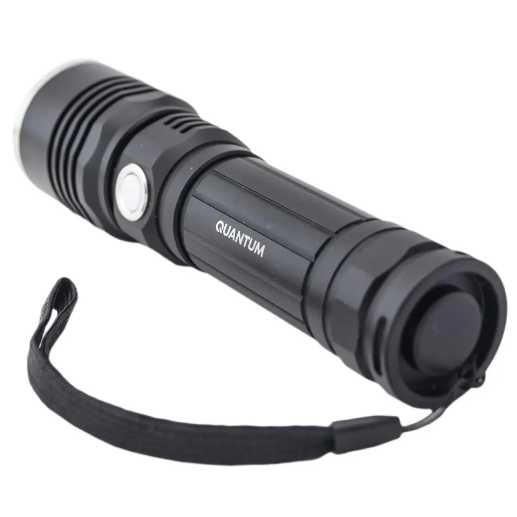 Ліхтар Quantum Solid-H 10W LED з USB-C + Li-ion21700/4000mAh (QM-FL1020-21700/4000-PB) - фото 4 Ліхтар Quantum Solid-H 10W LED з USB-C + Li-ion21700/4000mAh (QM-FL1020-21700/4000-PB) - фото 4