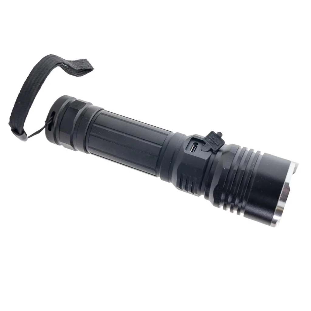 Ліхтар Quantum Solid-H 10W LED з USB-C + Li-ion21700/4000mAh (QM-FL1020-21700/4000-PB) - фото 5 Ліхтар Quantum Solid-H 10W LED з USB-C + Li-ion21700/4000mAh (QM-FL1020-21700/4000-PB) - фото 5