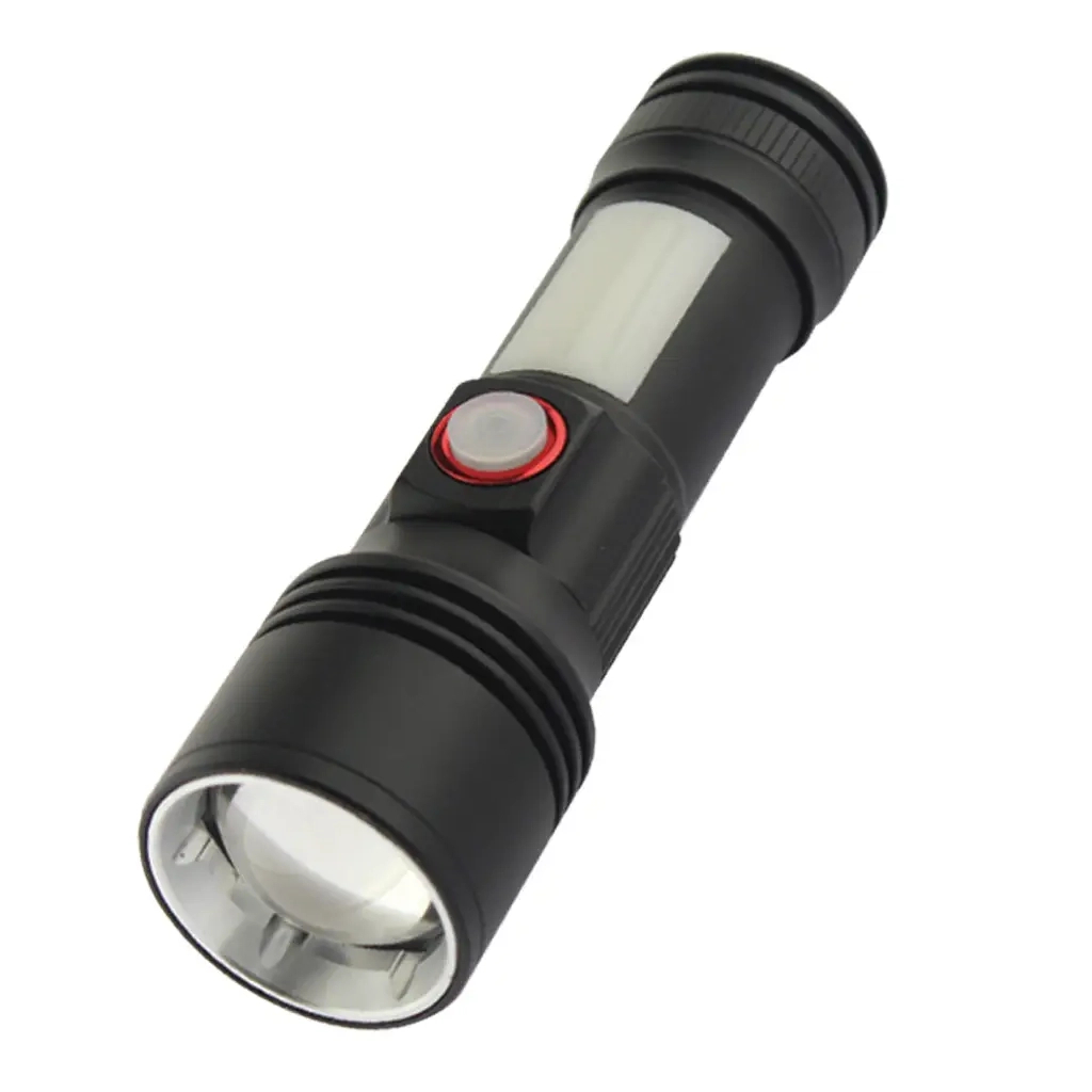 Ліхтар Quantum Adept 10W LED zoom +COB з USB (QM-FL1031) - фото 1