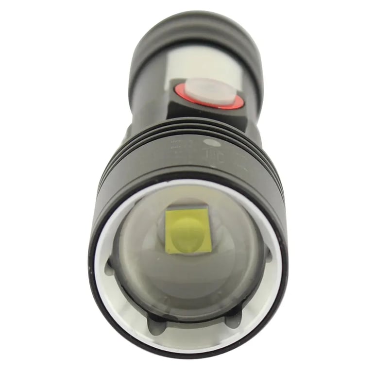 Ліхтар Quantum Adept 10W LED zoom +COB з USB (QM-FL1031) - фото 4