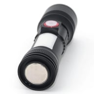 Ліхтар Quantum Adept 10W LED zoom +COB з USB+ Li-ion18650/2600mAh (QM-FL1031-18650/2600) - фото 4