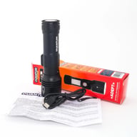 Ліхтар Quantum Adept 10W LED zoom +COB з USB+ Li-ion18650/2600mAh (QM-FL1031-18650/2600) - фото 9