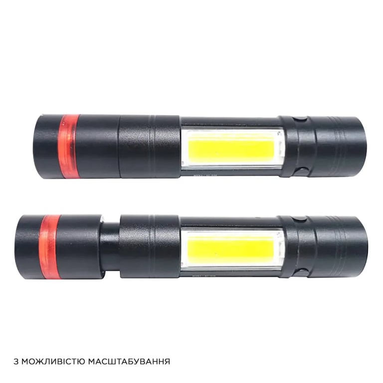 Ліхтар Quantum Assistant-M 3W LED+COB з USB з функцією Power Bank (QM-FL1033) - фото 3