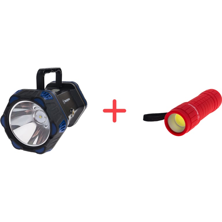 Ліхтар Westinghouse 8W LED COB WF217 з USB з функ Power Bank + подарунок WF 87-3R03PD16 red (WF217-CB-PR1) - фото 1