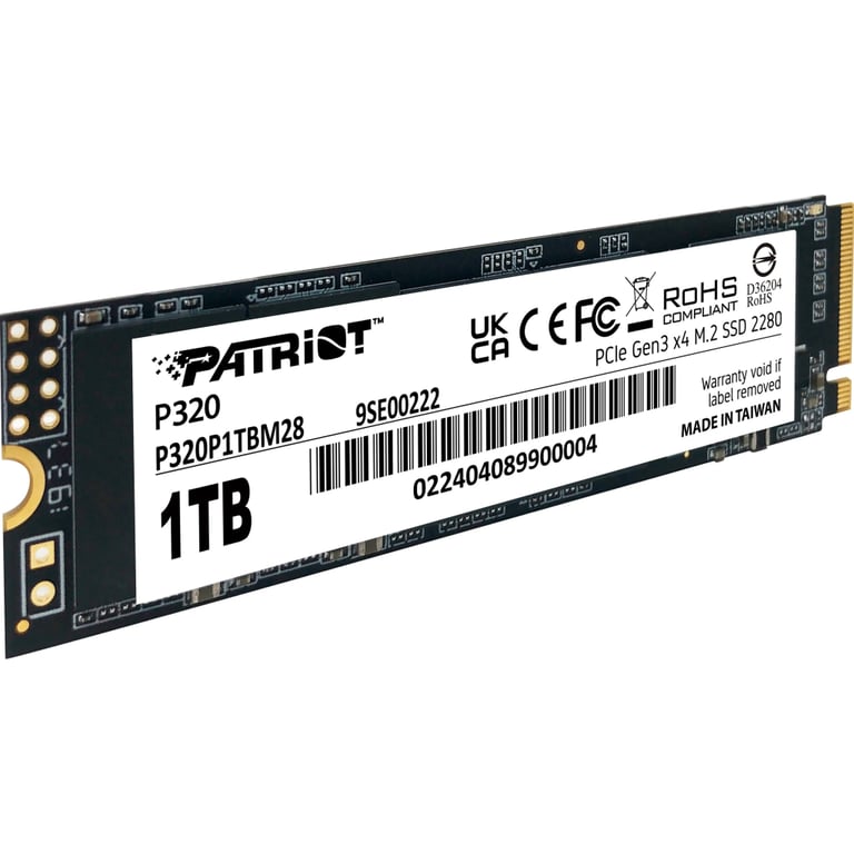 Накопичувач SSD M.2 2280 1TB Patriot (P320P1TBM28) - фото 2