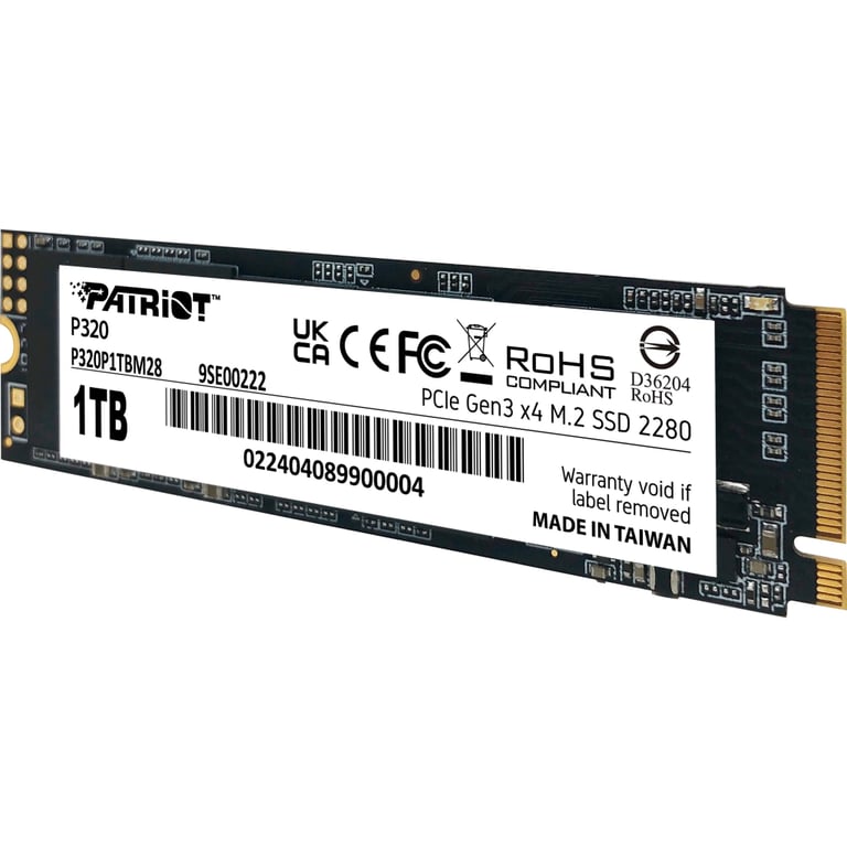 Накопичувач SSD M.2 2280 1TB Patriot (P320P1TBM28) - фото 3