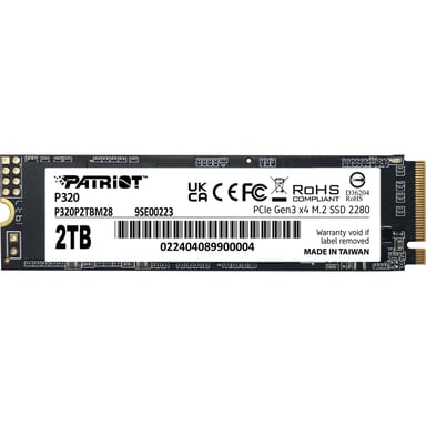 Накопичувач SSD M.2 2280 2TB Patriot (P320P2TBM28) - фото 1