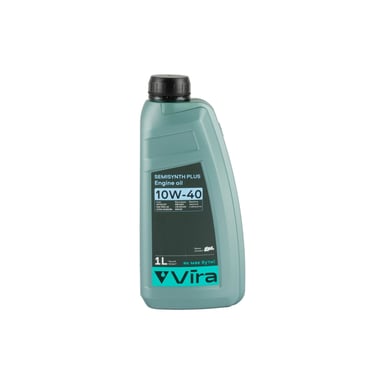 Моторна олива VIRA Semisynthetic Plus 10W-40 1 л (VI0351) - фото 1