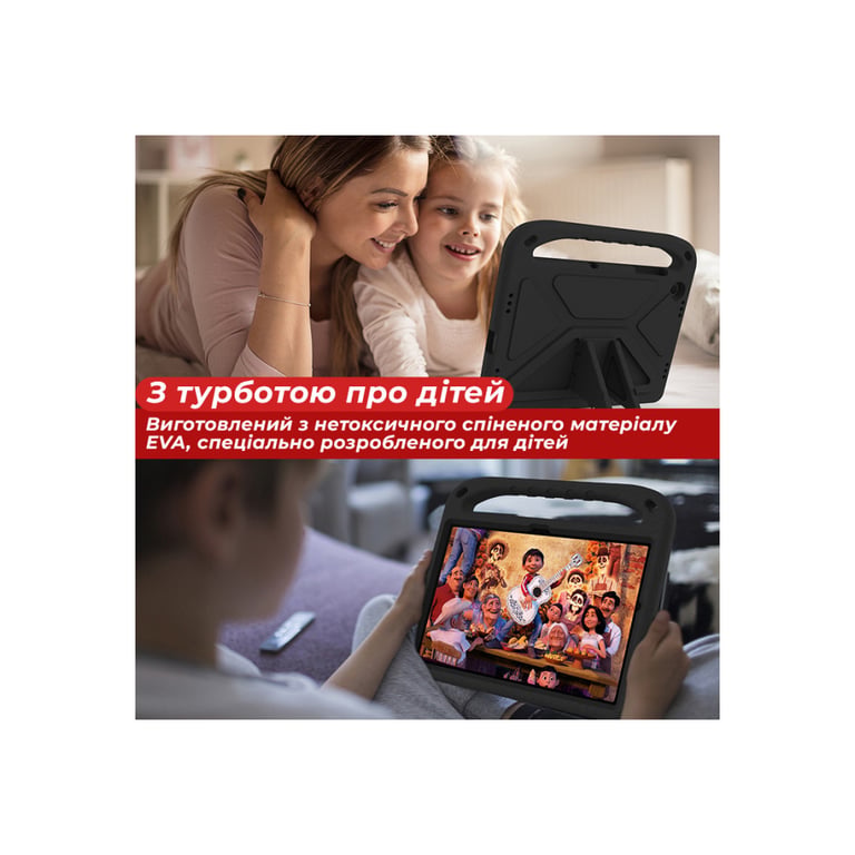 Чохол до планшета AirOn EVA Premium Samsung Galaxy Tab A9 Plus 11'' 2023 Black (4822352781122) - фото 3