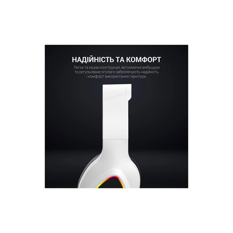 Навушники GamePro HS615 RGB White (HS615) - фото 12
