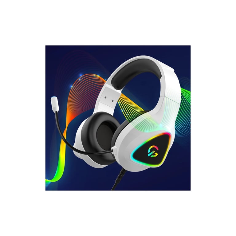 Навушники GamePro HS615 RGB White (HS615) - фото 4