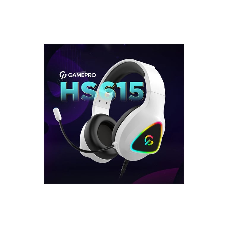 Навушники GamePro HS615 RGB White (HS615) - фото 8