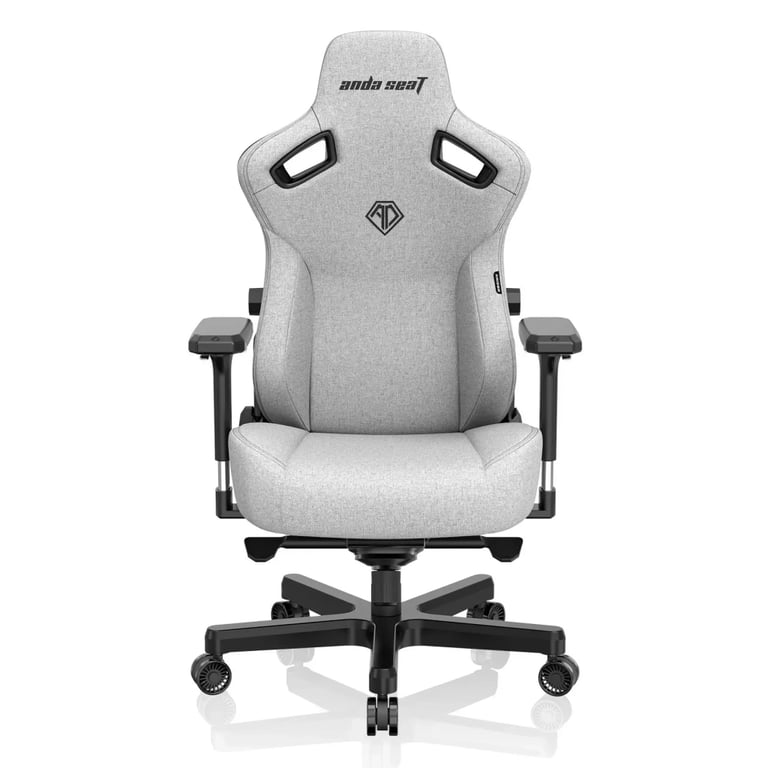 Крісло ігрове Anda Seat Kaiser 3 Fabric Size L Grey (AD12YDC-L-01-G-PV/F) - фото 2