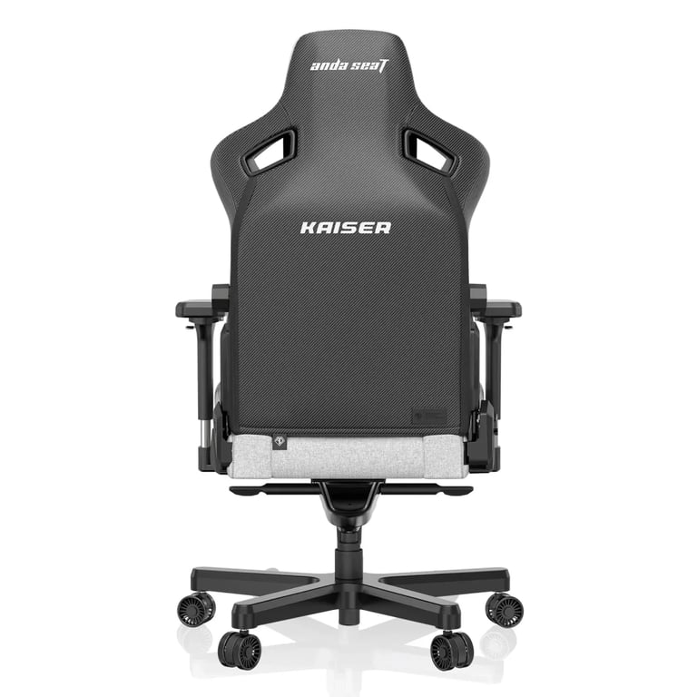 Крісло ігрове Anda Seat Kaiser 3 Fabric Size L Grey (AD12YDC-L-01-G-PV/F) - фото 3
