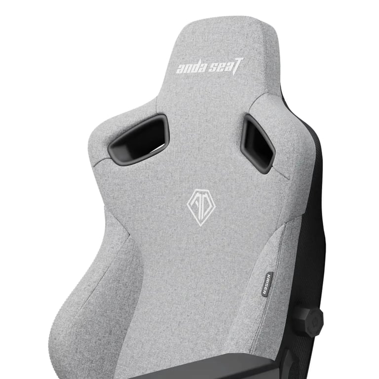 Крісло ігрове Anda Seat Kaiser 3 Fabric Size L Grey (AD12YDC-L-01-G-PV/F) - фото 6