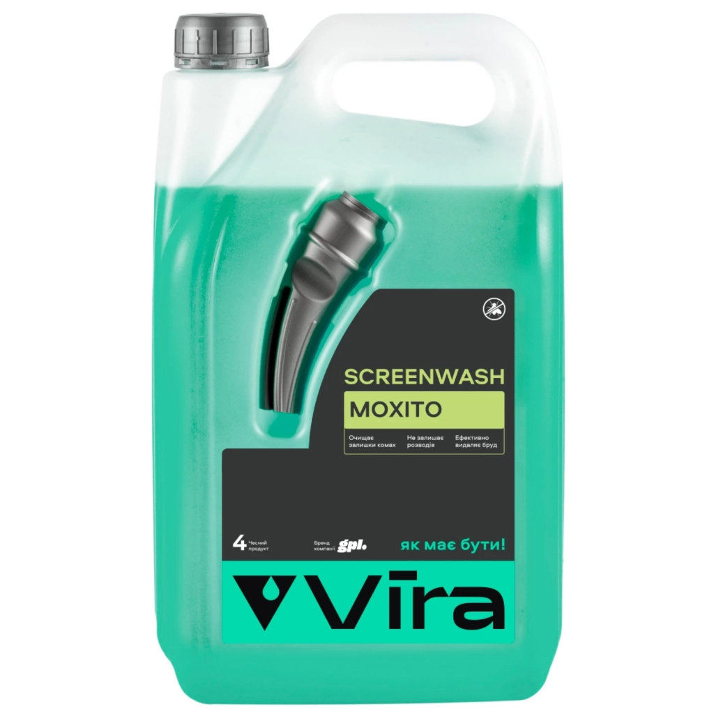 Омивач автомобільний VIRA "Мохіто" антимошка 4 л (VI0512) - фото 1