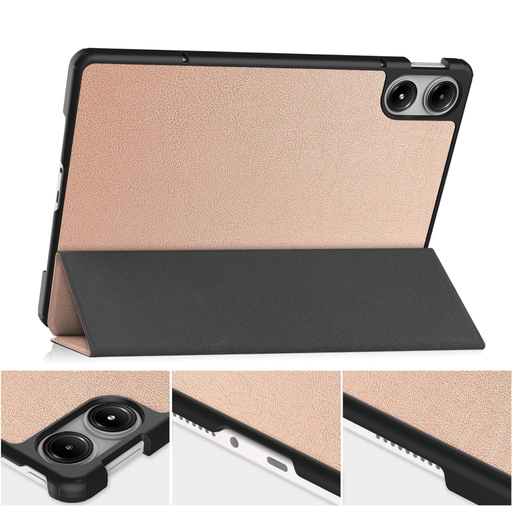Чохол до планшета BeCover Smart Case Xiaomi Poco Pad 12.1" Rose Gold (711566) - фото 5 Чохол до планшета BeCover Smart Case Xiaomi Poco Pad 12.1" Rose Gold (711566) - фото 5